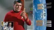 The ashes of James Doohan — Scotty from Star Trek — are aboard the International Space Station