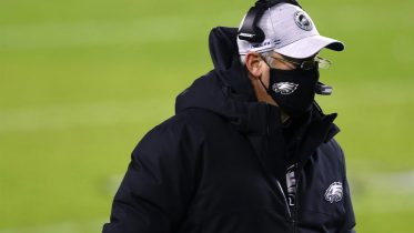 Angry Eagles players had to be restrained from confronting Doug Pederson