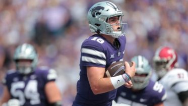 Will Howard, No. 15 Kansas State cruise past Troy