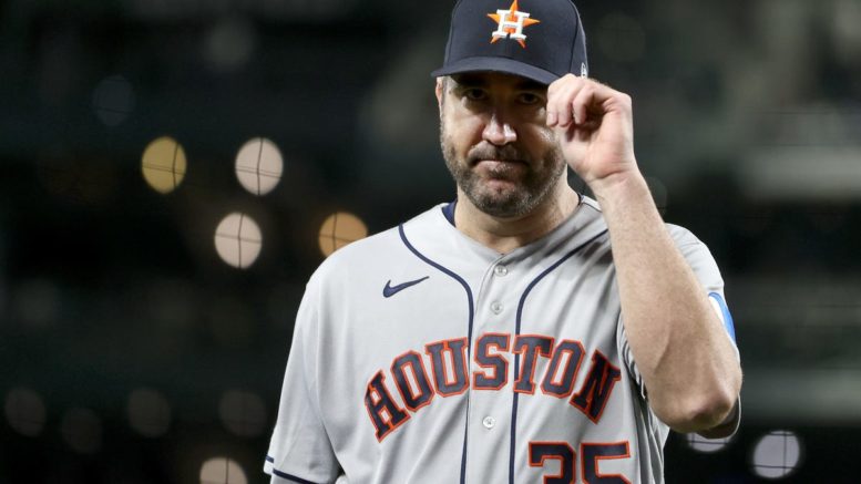 Someone should look into this agreement Justin Verlander has with Father Time