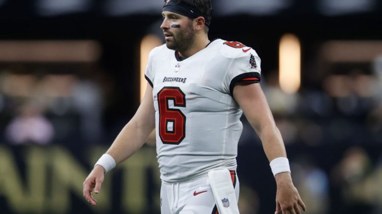 Baker Mayfield is doing his best Tom Brady (at 45) impression