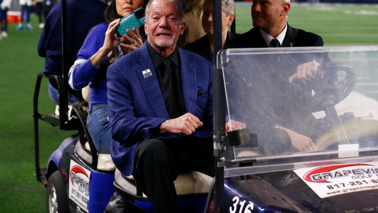 Foot-in-mouth social media user Jim Irsay might’ve broken NFL rules with latest message