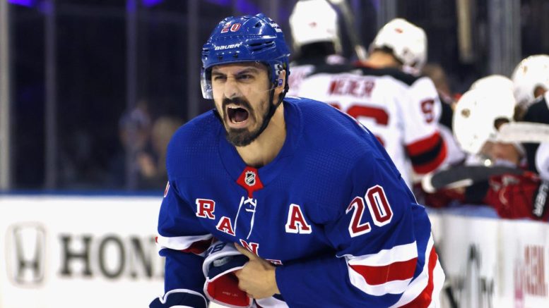Oh, cute, the New York Rangers are doing that thing again