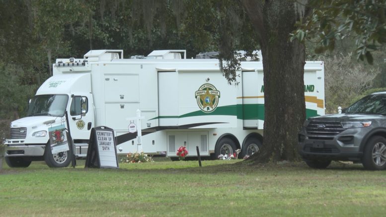 Woman taken into custody after Clay County shooting involved multiple deputies at cemetery